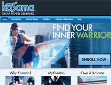 Tablet Screenshot of kosama.com